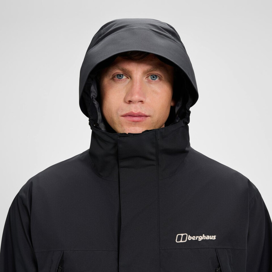 mens wansbeck parka - black berghaus