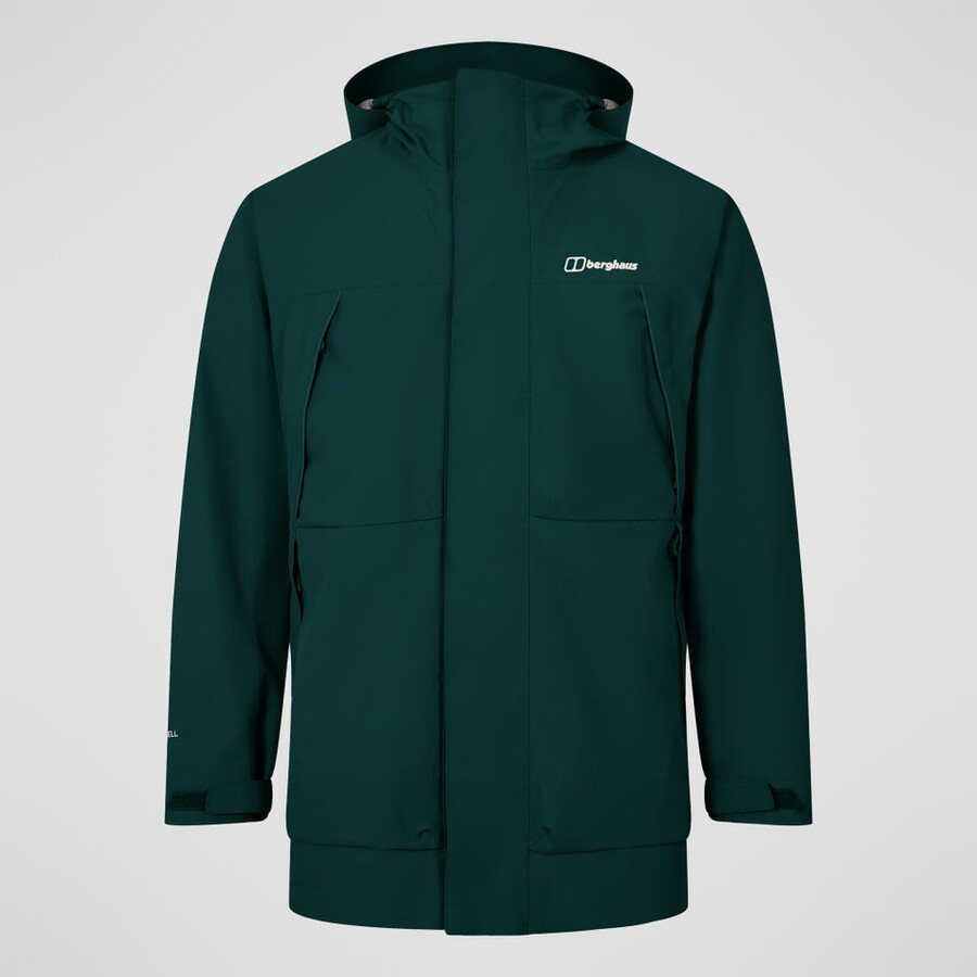 mens wansbeck parka - green berghaus