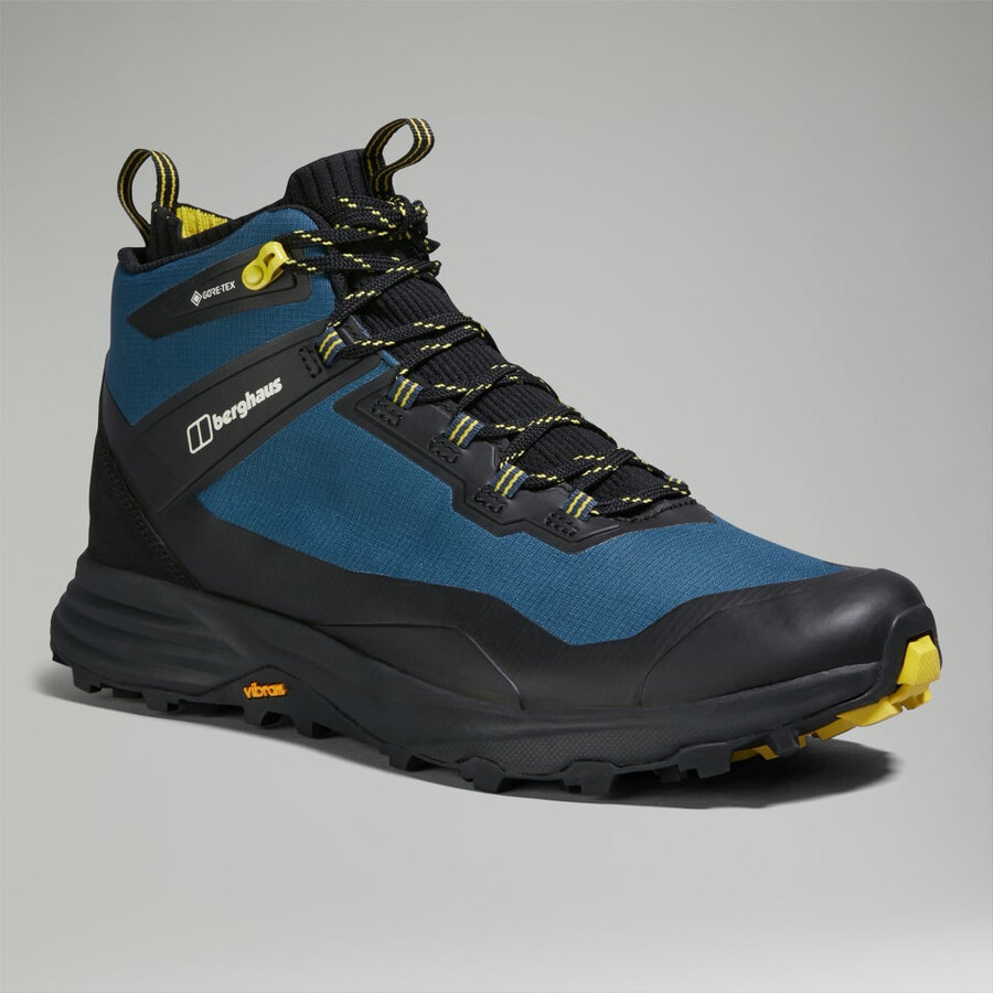 mens vc22 mid gore-tex waterproof shoe - blacknavy berghaus