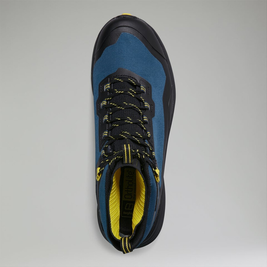mens vc22 mid gore-tex waterproof shoe - blacknavy berghaus