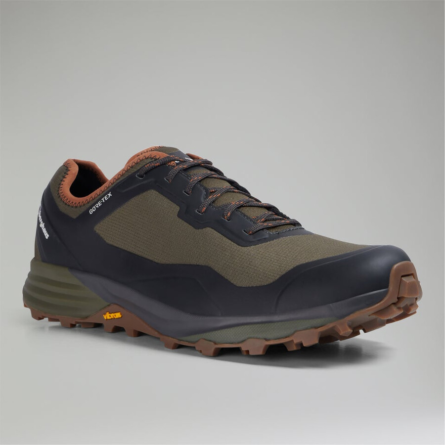 mens vc22 gore-tex boots- dark browndark green berghaus