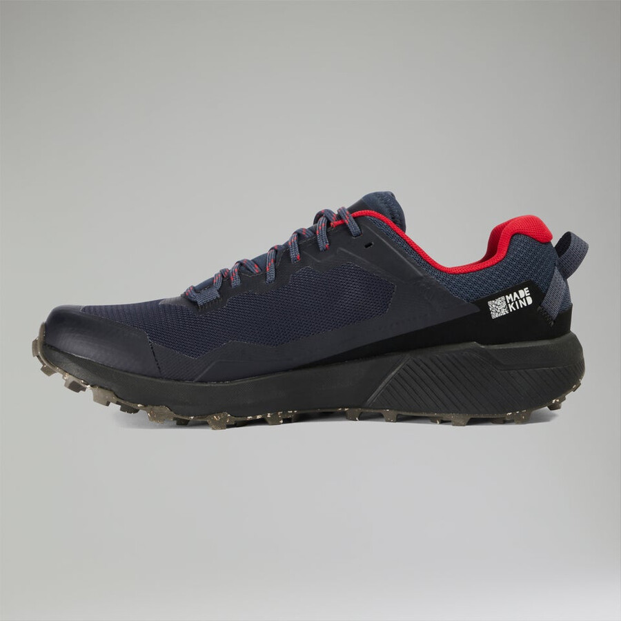 mens revolute active shoe - dark blueblack berghaus
