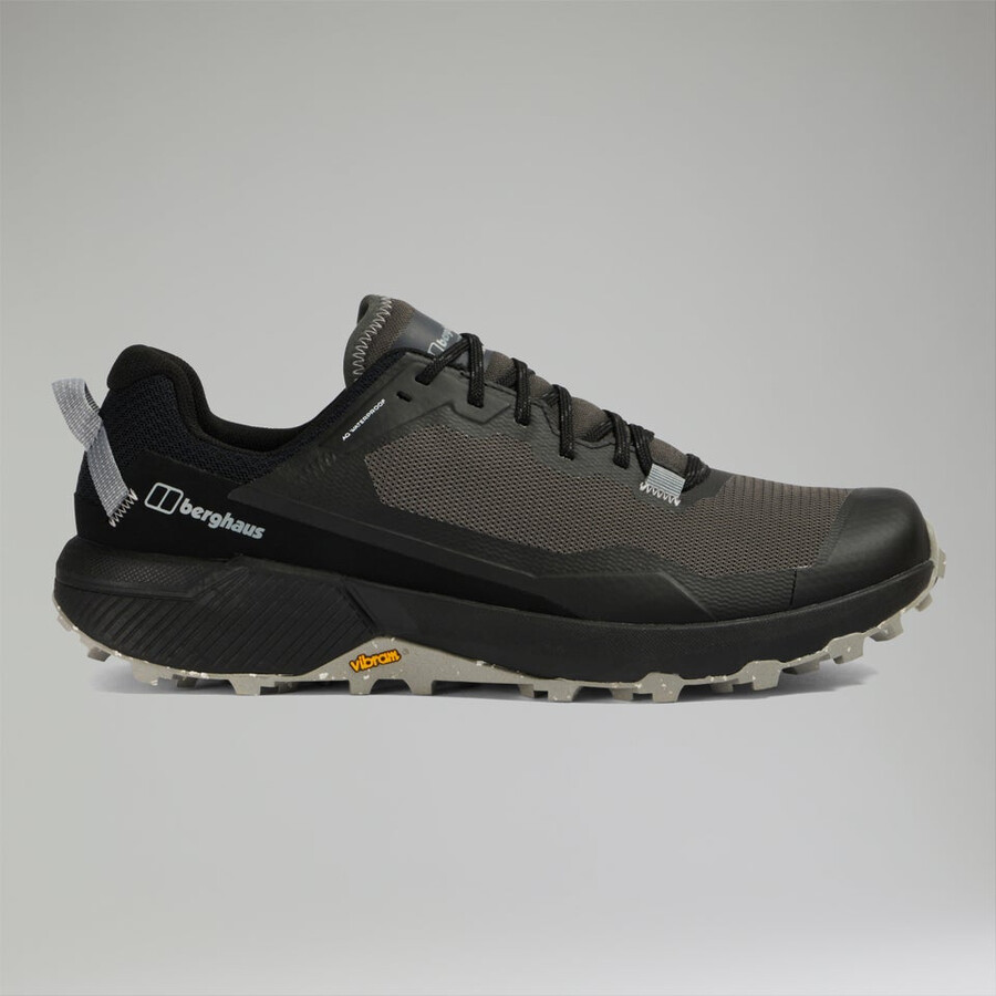 mens revolute active shoe - blackdark grey berghaus