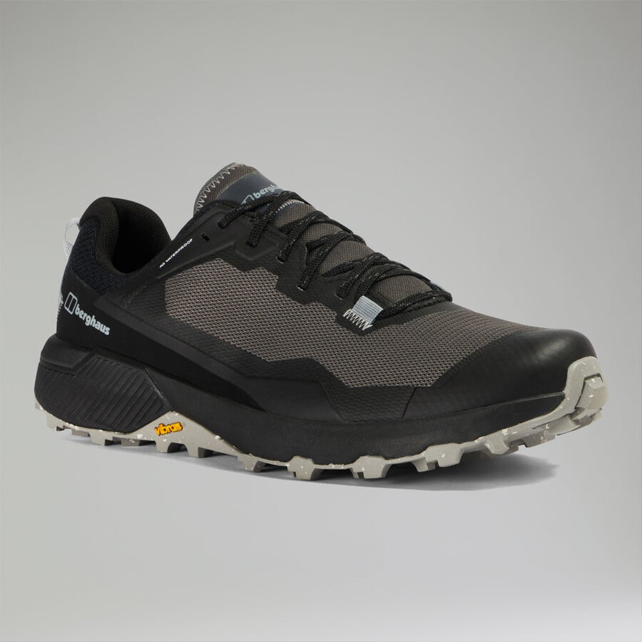 mens revolute active shoe - blackdark grey berghaus