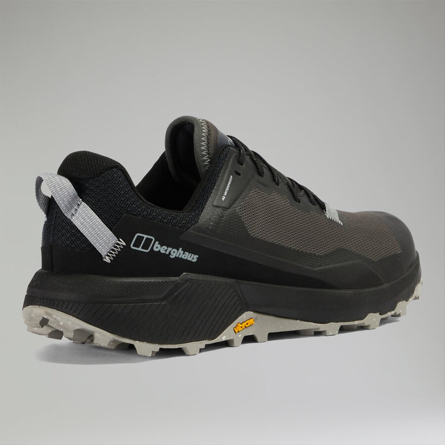 mens revolute active shoe - blackdark grey berghaus