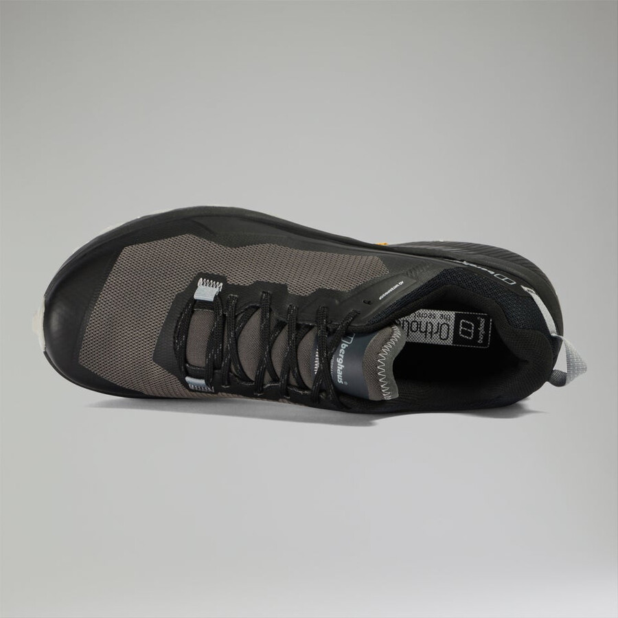 mens revolute active shoe - blackdark grey berghaus