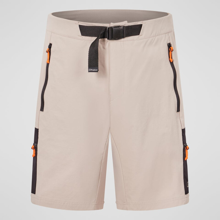 mens hike-air stretch short - grey berghaus
