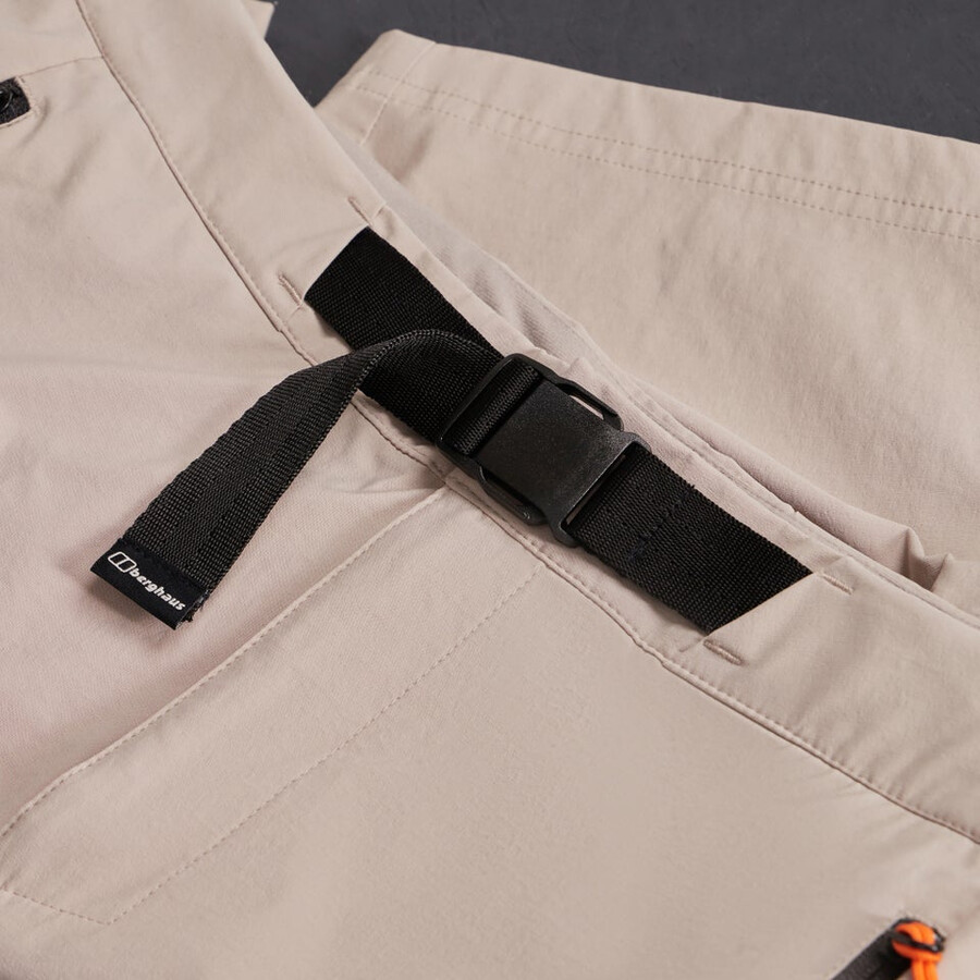 mens hike-air stretch short - grey berghaus