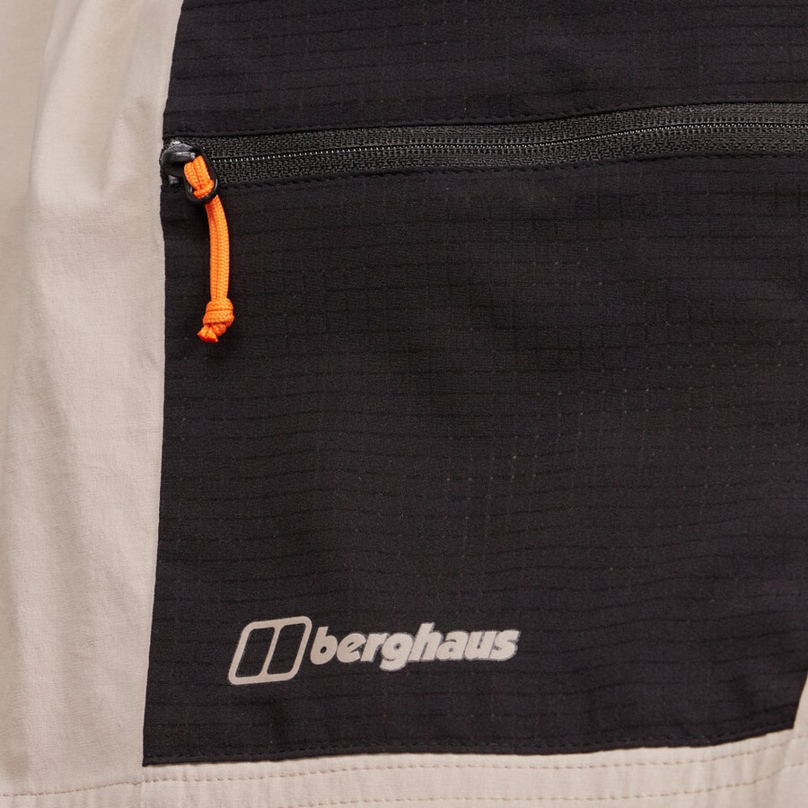 mens hike-air stretch short - grey berghaus