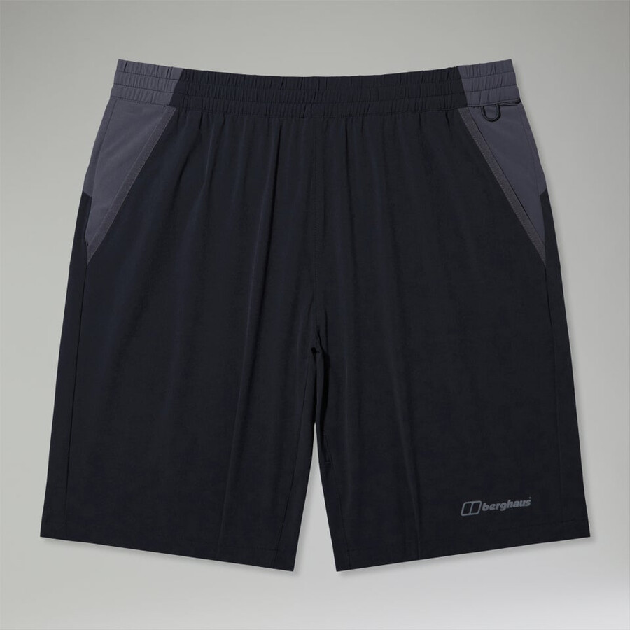 mens wandermoor wind short blackgrey berghaus
