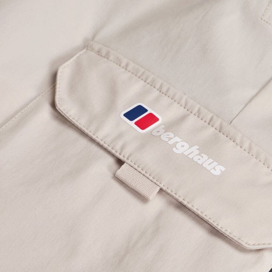 mens kirkfell cargo short - grey berghaus