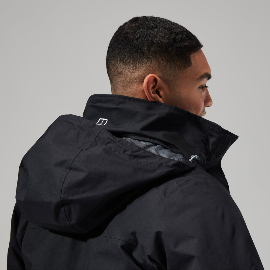 mens rg alpha 2.0 gemini 3in1 jacket - black berghaus