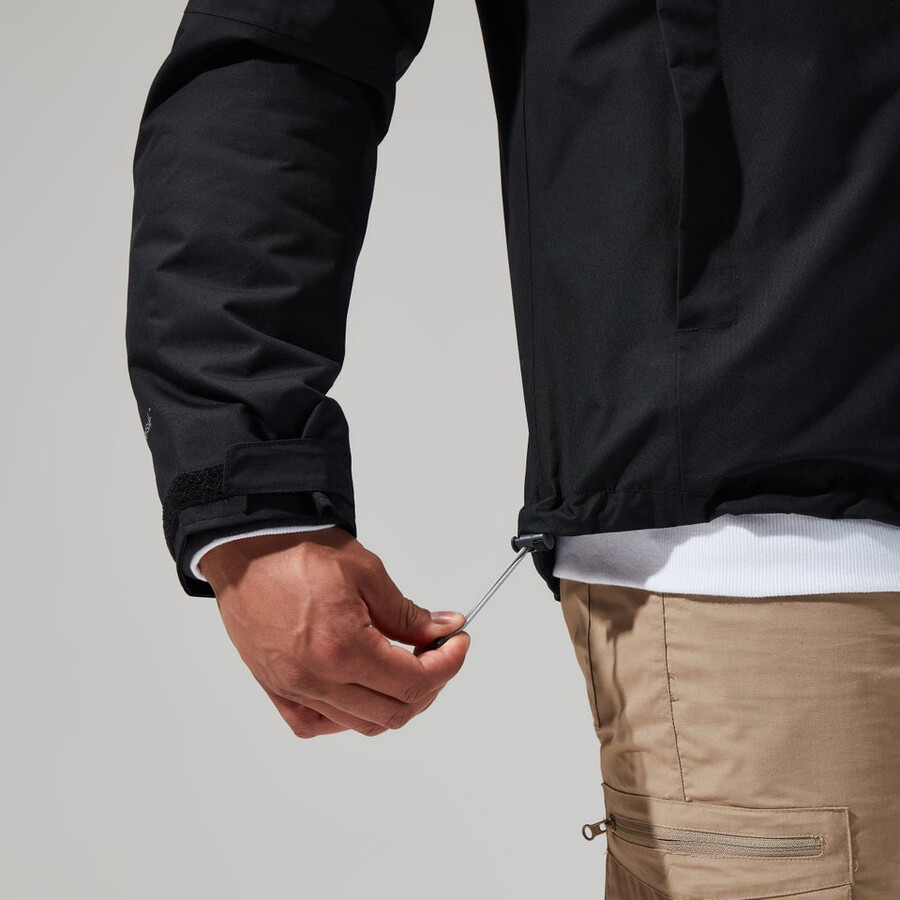 mens rg alpha 2.0 gemini 3in1 jacket - black berghaus