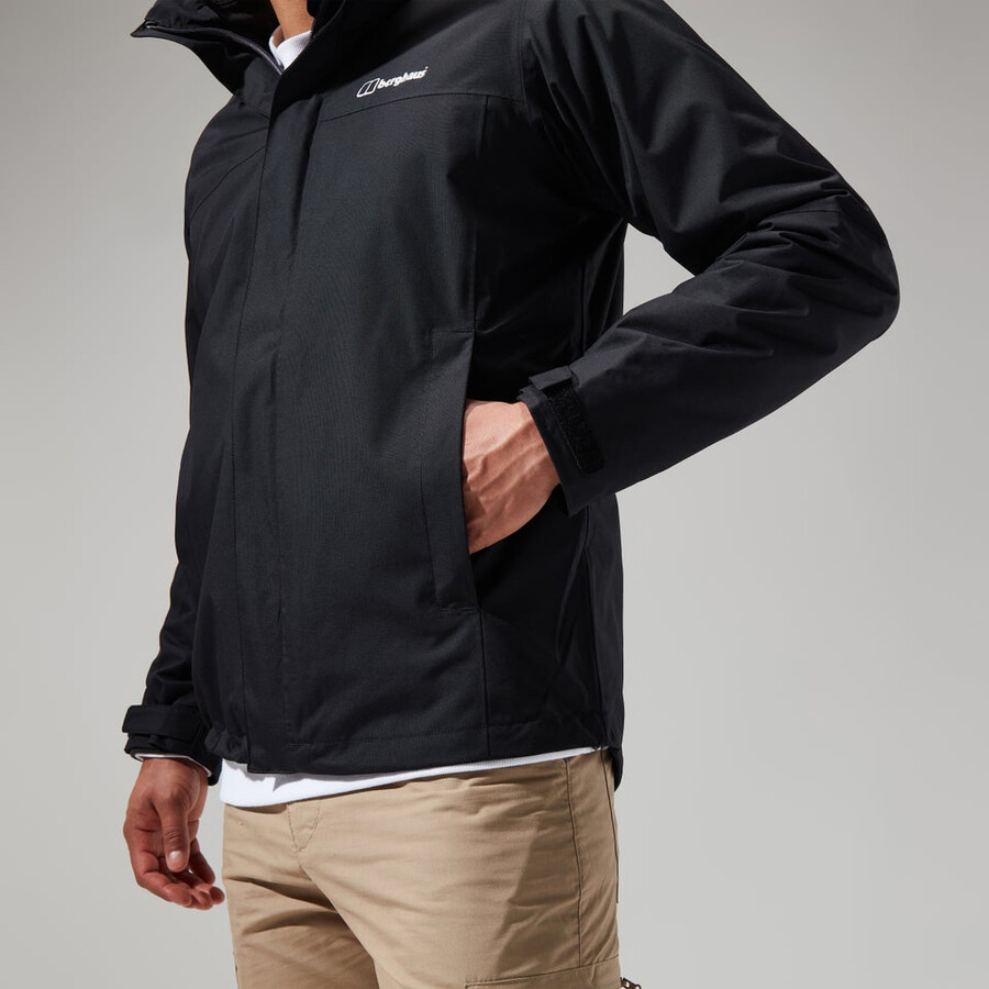 mens rg alpha 2.0 gemini 3in1 jacket - black berghaus