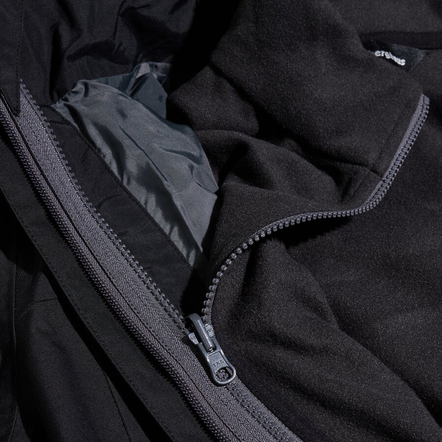 mens rg alpha 2.0 gemini 3in1 jacket - black berghaus