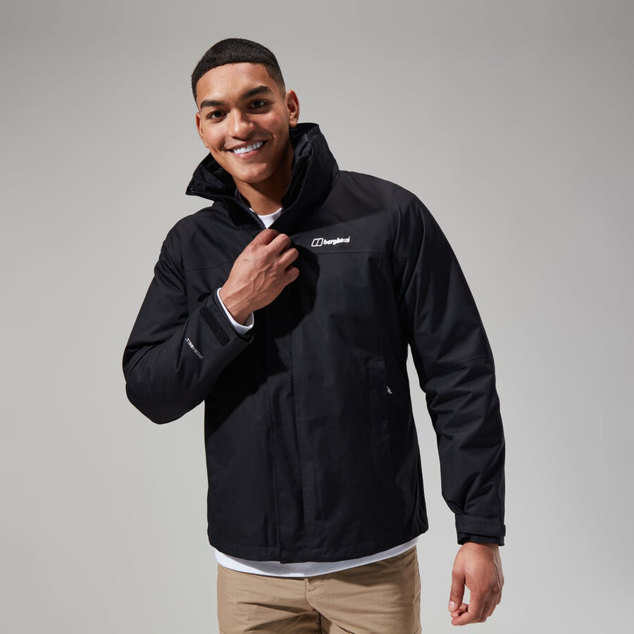 mens rg alpha 2.0 gemini 3in1 jacket - black berghaus