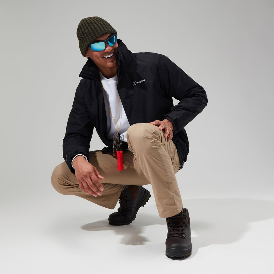 mens rg alpha 2.0 gemini 3in1 jacket - black berghaus