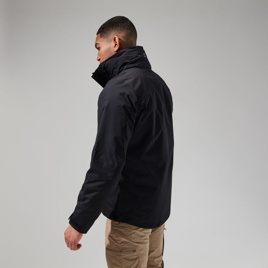 mens rg alpha 2.0 gemini 3in1 jacket - black berghaus