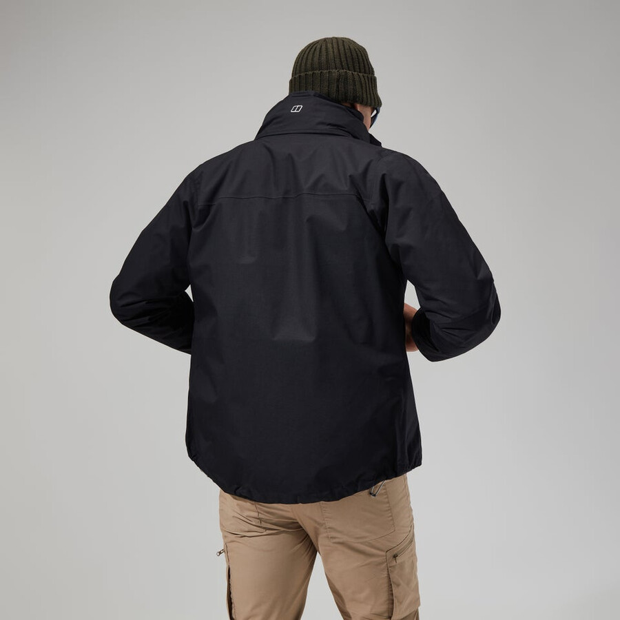 mens rg alpha 2.0 gemini 3in1 jacket - black berghaus