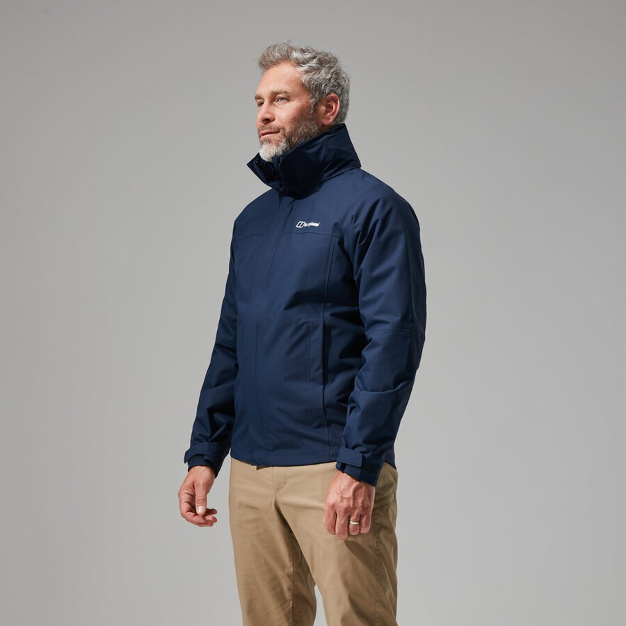 mens rg alpha 2.0 gemini 3in1 jacket - dark blue berghaus