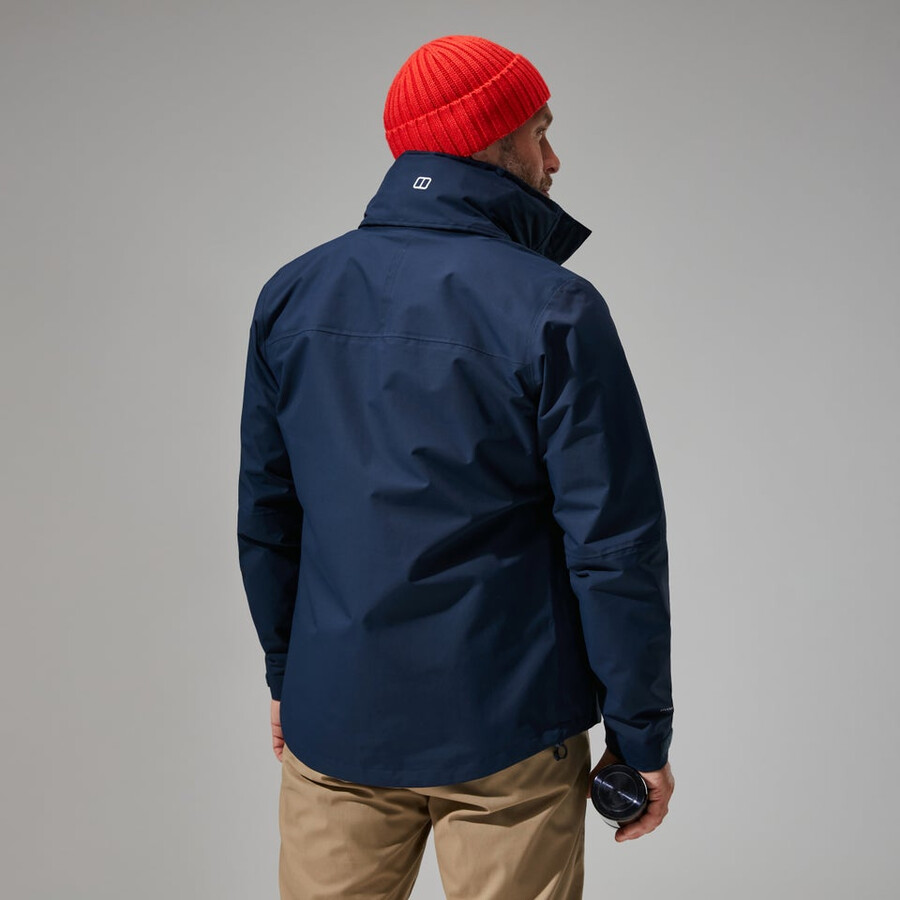 mens rg alpha 2.0 gemini 3in1 jacket - dark blue berghaus
