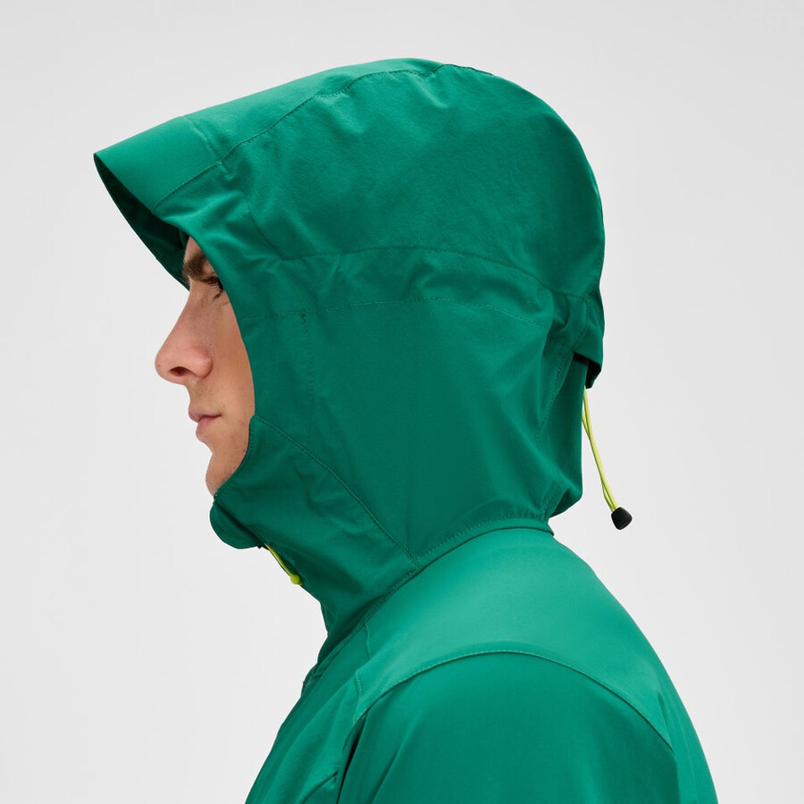 mens ridge-roamer lite softshell jacket - green berghaus