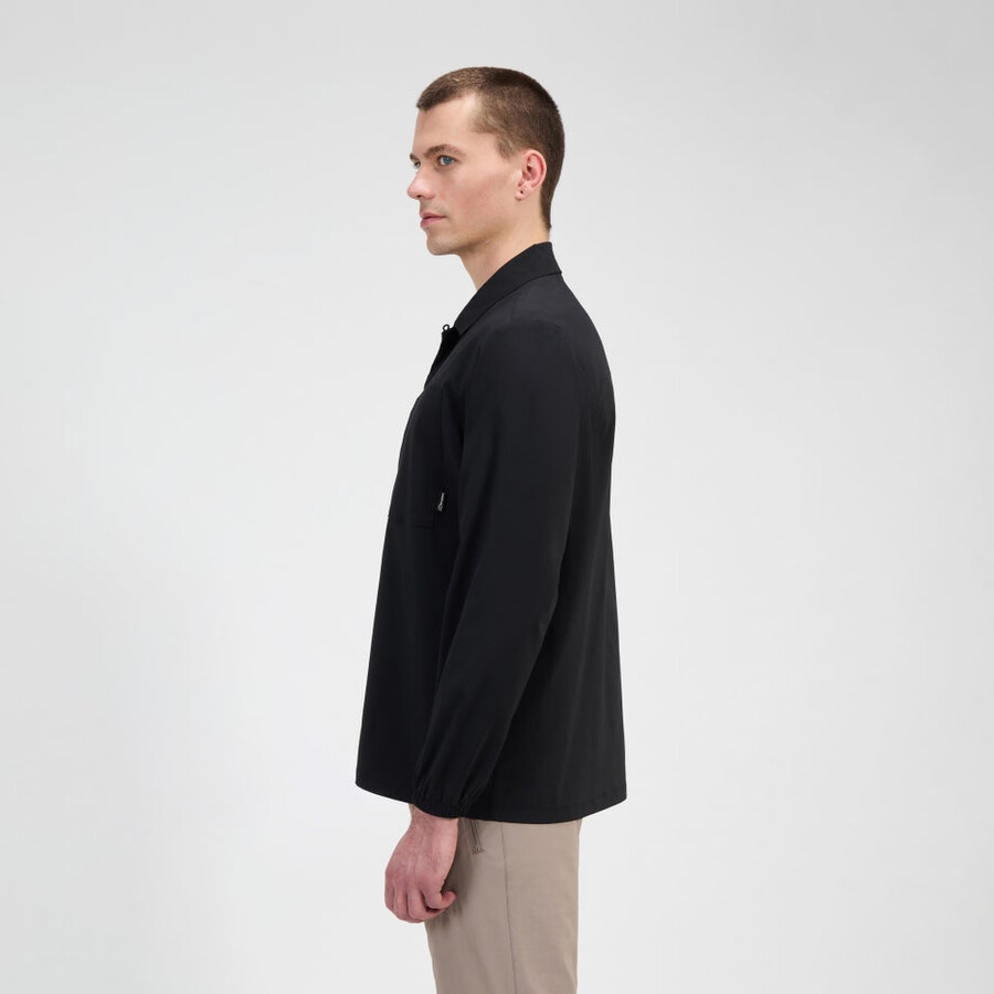 mens explorer long sleeve overshirt - black berghaus