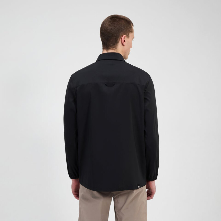 mens explorer long sleeve overshirt - black berghaus