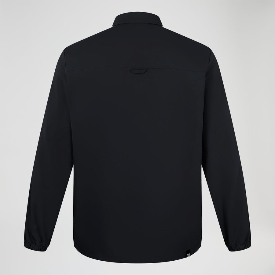 mens explorer long sleeve overshirt - black berghaus