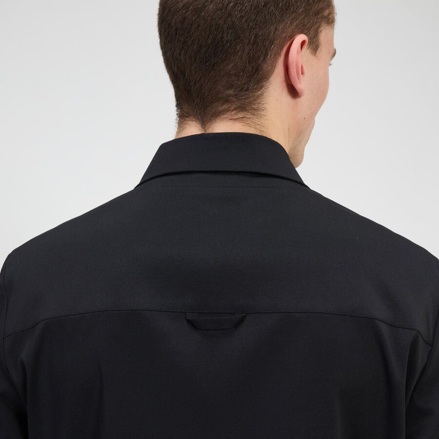 mens explorer long sleeve overshirt - black berghaus