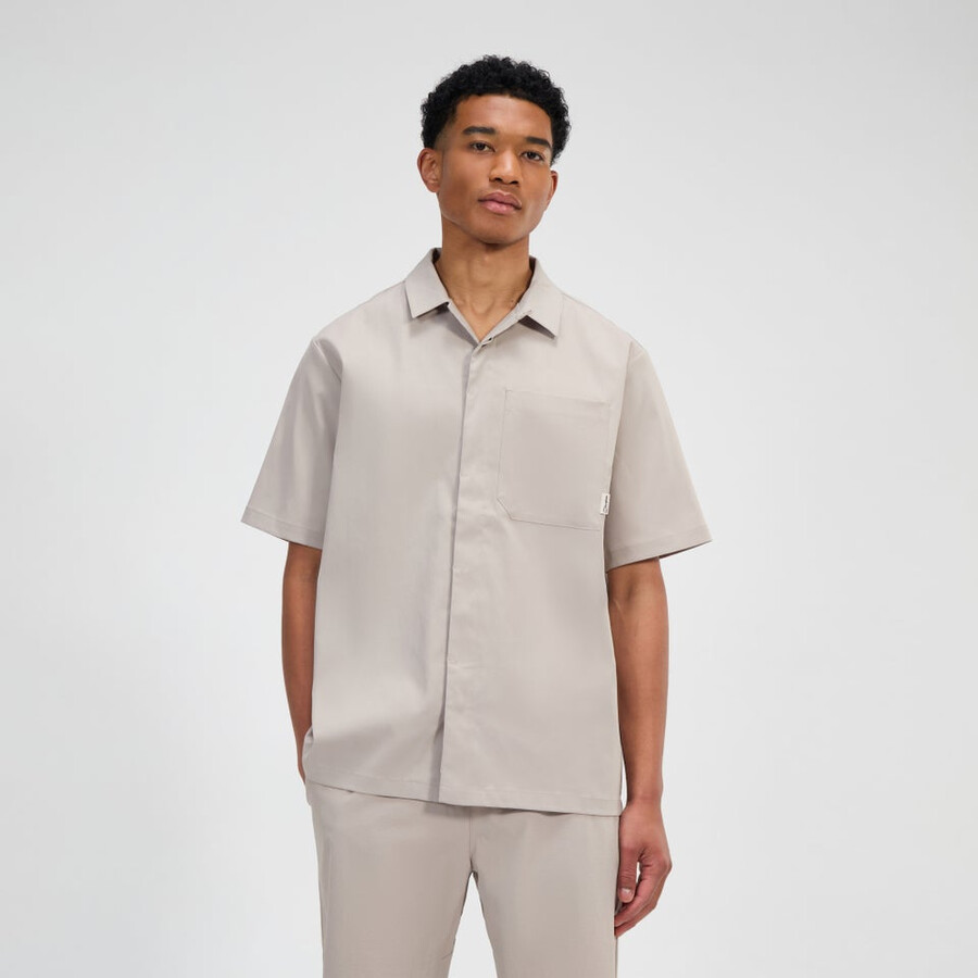 mens explorer ss overshirt - grey berghaus