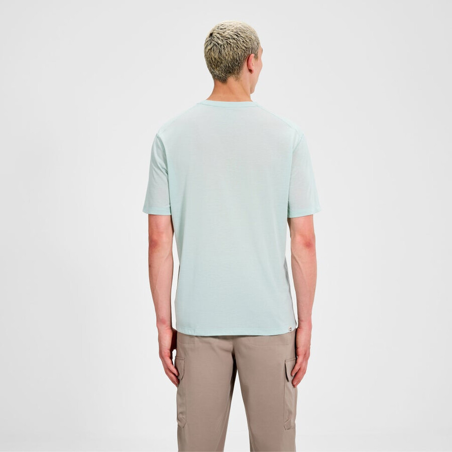 mens relaxed short sleeves tech tee - green berghaus