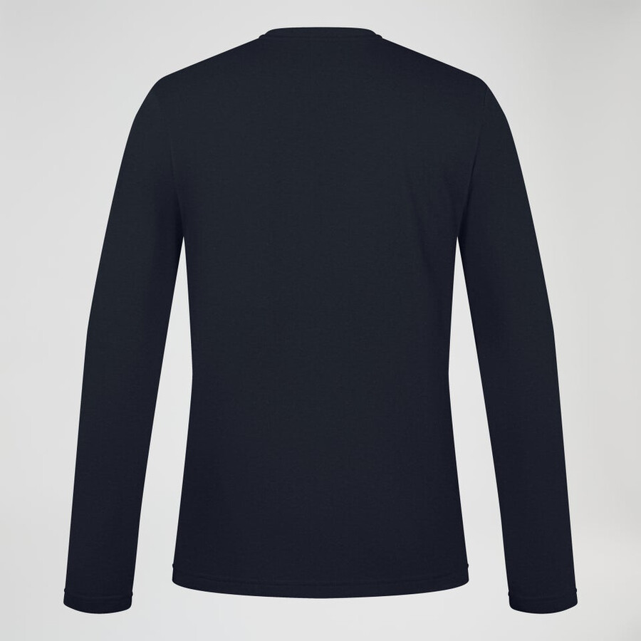 mens berghaus big logo long sleeve tee - black berghaus