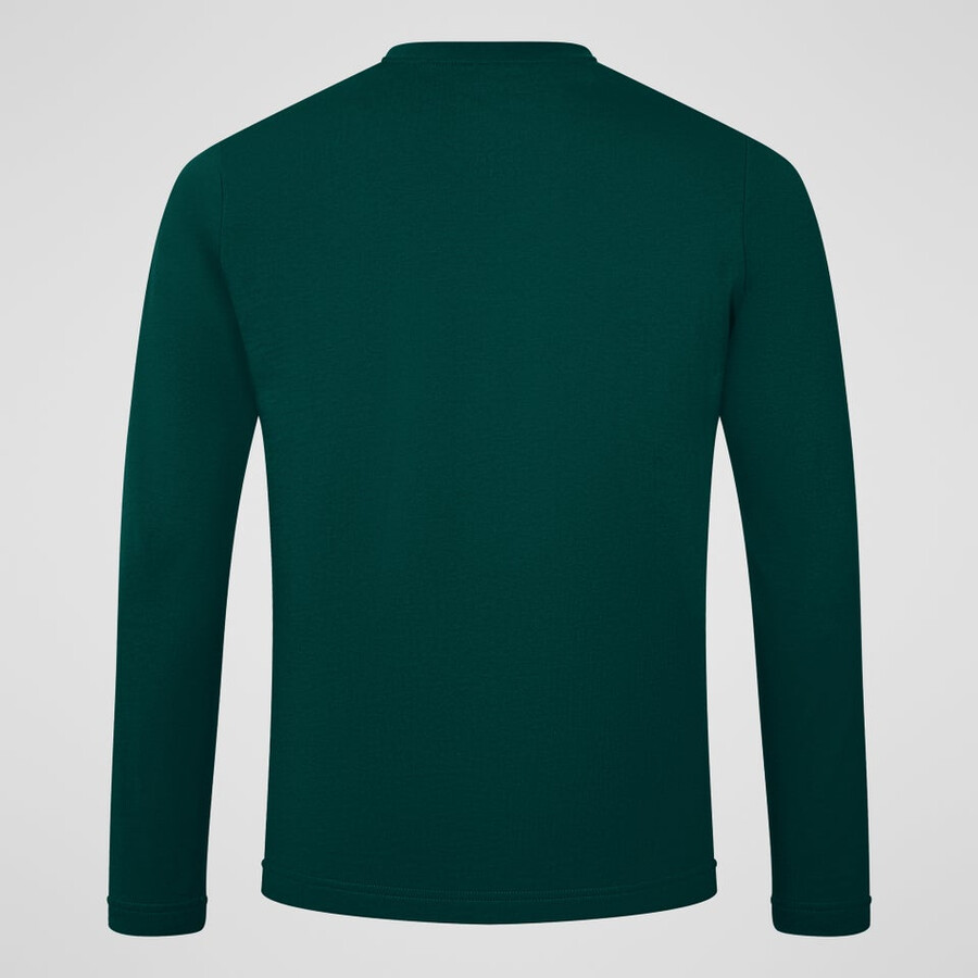 mens big logo long sleeves tee - green berghaus