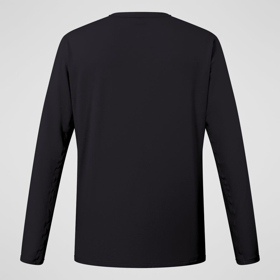 mens delta long sleeve tech tee - black berghaus