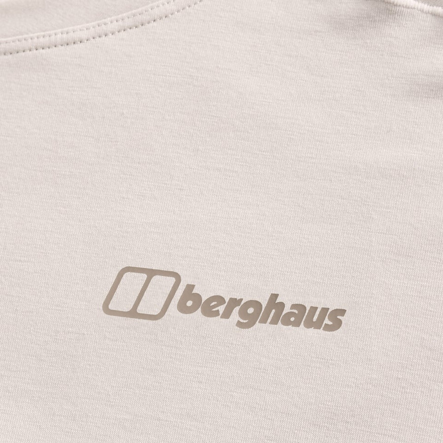 mens delta long sleeve tech tee - grey berghaus