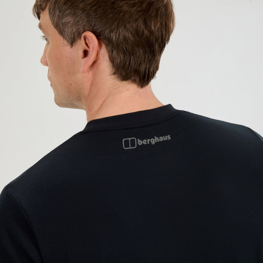 mens map of the toon tee - black berghaus