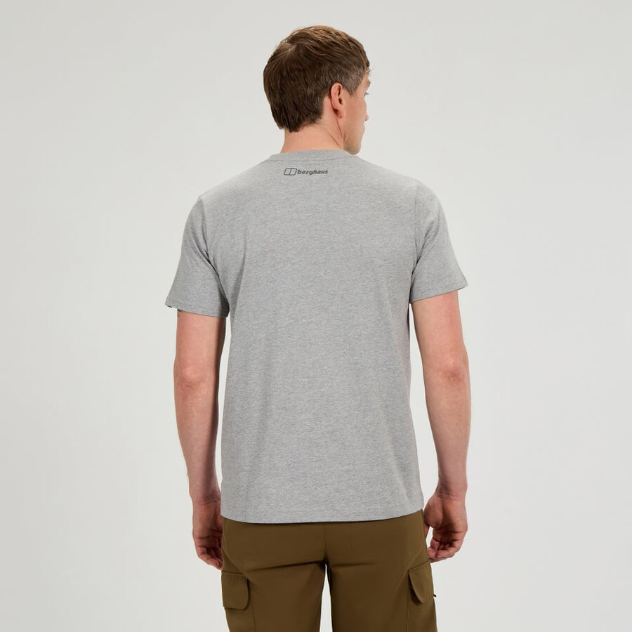 mens map of the toon tee - grey berghaus