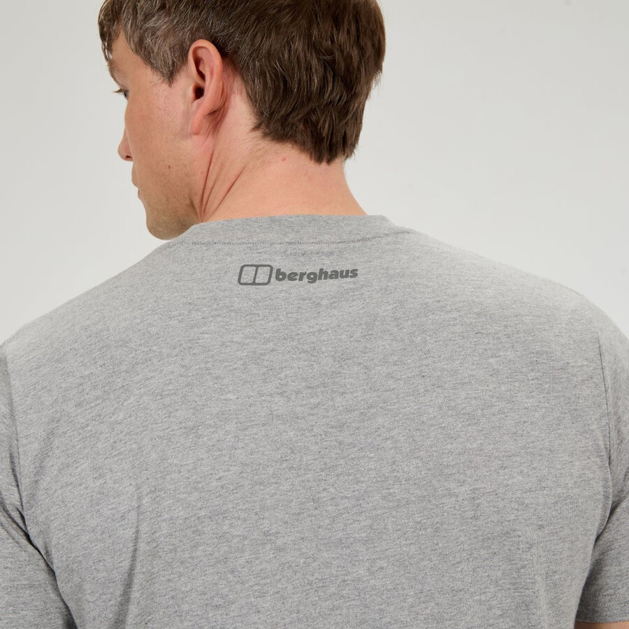 mens map of the toon tee - grey berghaus