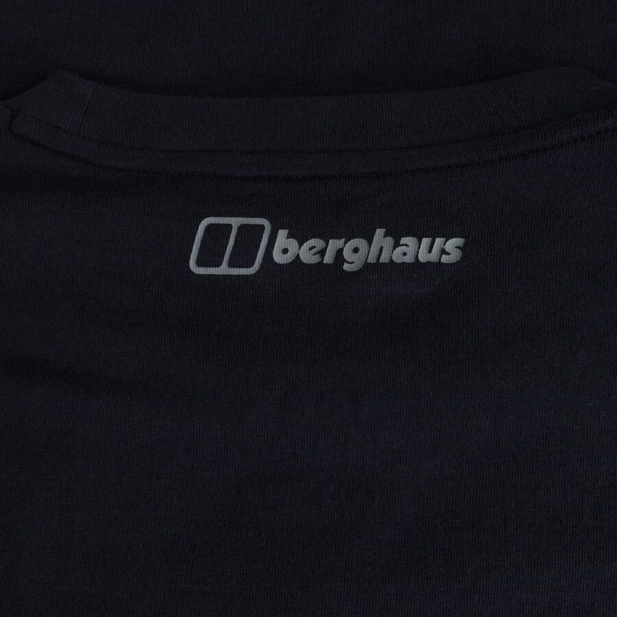 mens high level route tee - black berghaus