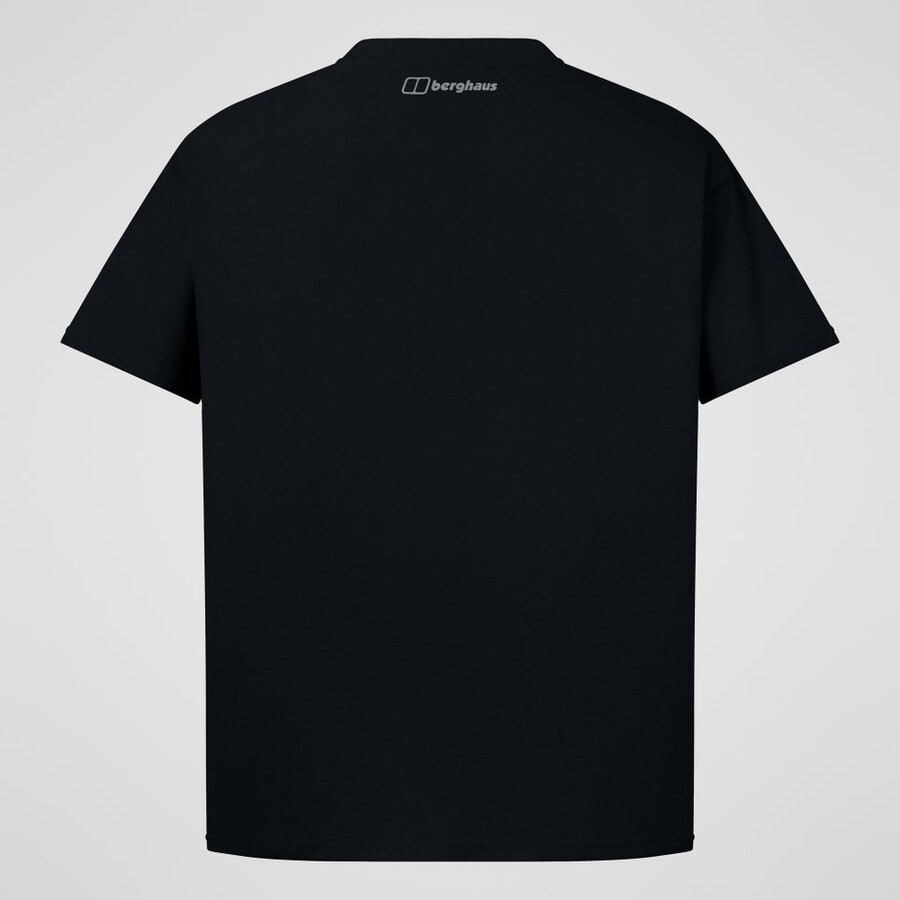 mens mountain strike tee - black berghaus