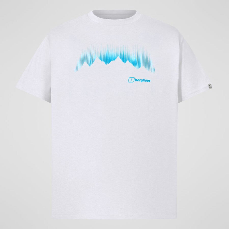 mens mountain strike tee - white berghaus