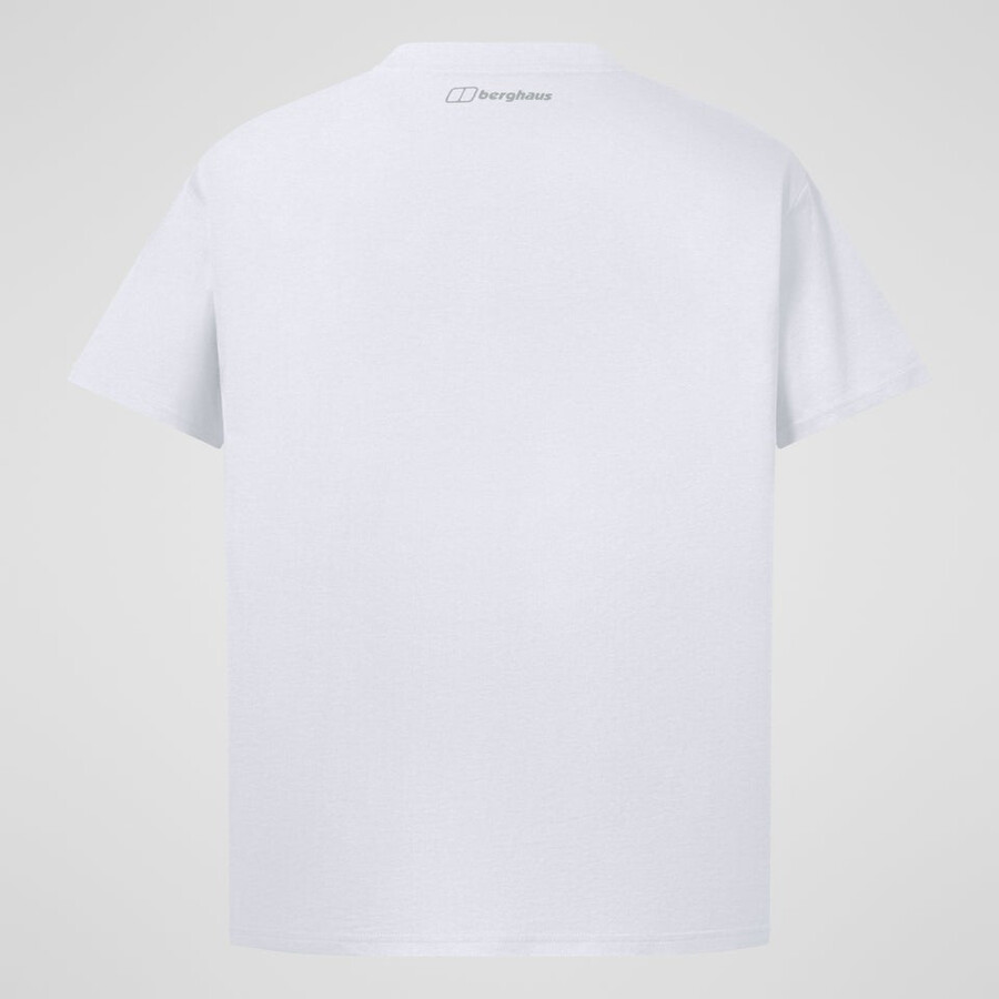 mens mountain strike tee - white berghaus