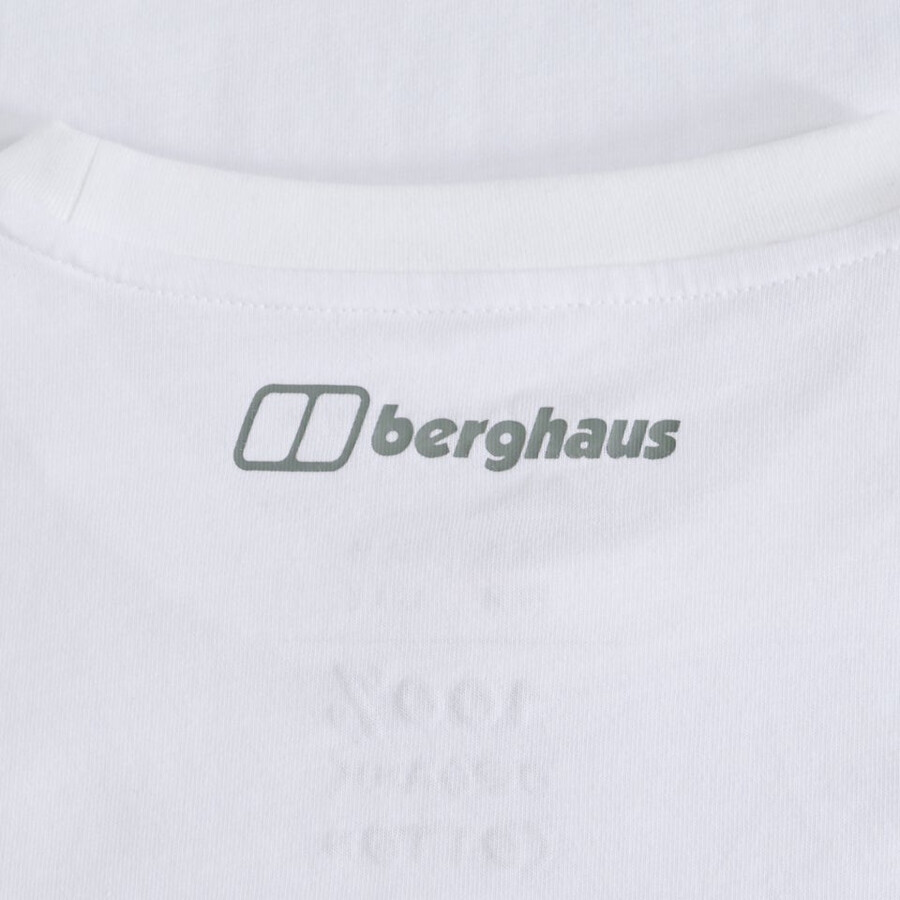mens mountain strike tee - white berghaus
