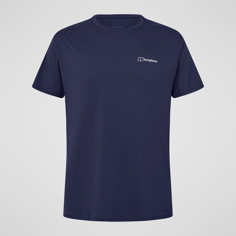 mens evedon tech tee - dark blue berghaus