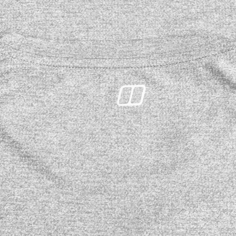 mens firsby tech tee - light grey berghaus