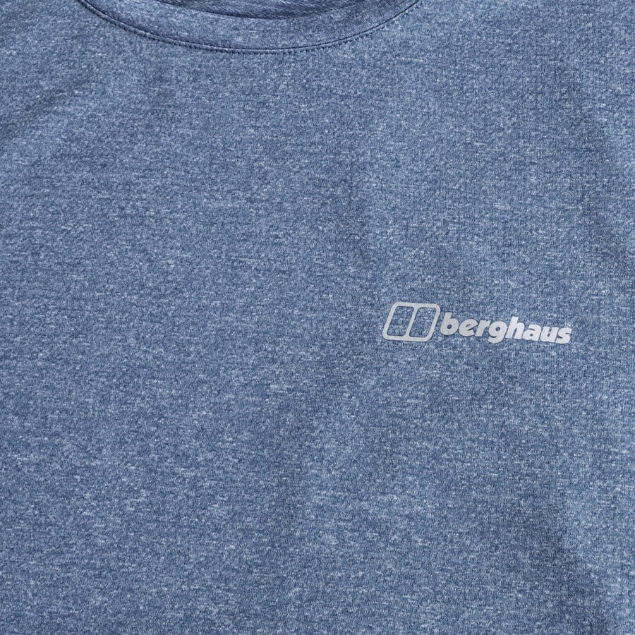 mens firsby tech tee - dark blue berghaus