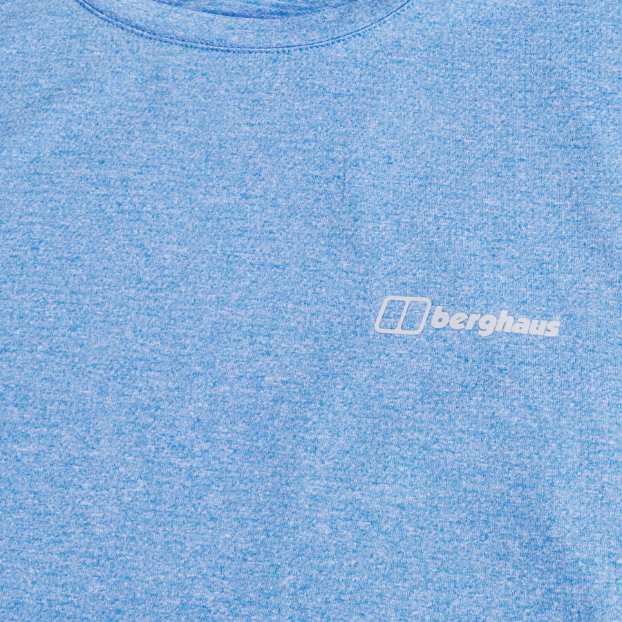 mens firsby tech tee - blue berghaus