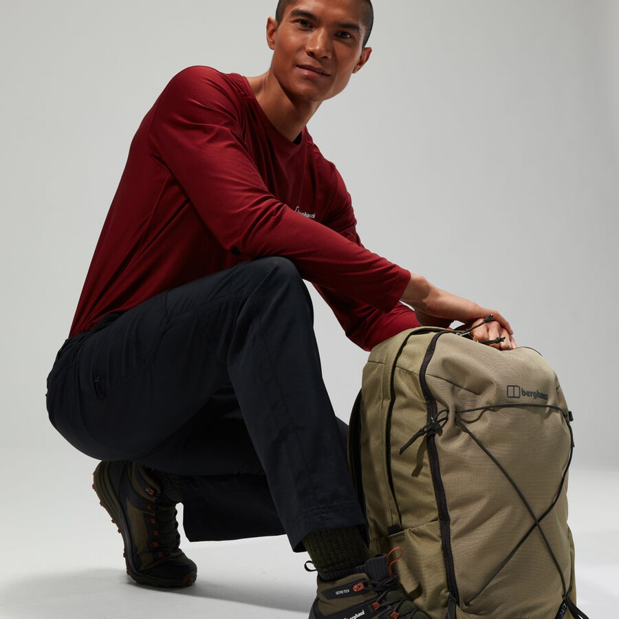 mens navigator 2.0 trousers - black berghaus
