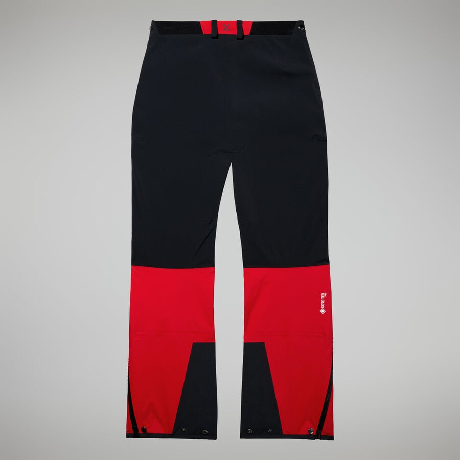mens mtn guide gore-tex pro pant - blackred berghaus